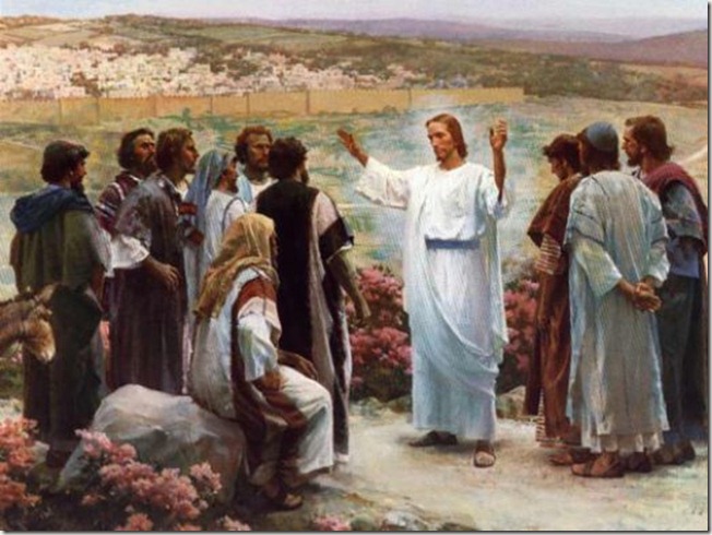 Jesus sends out his apostles