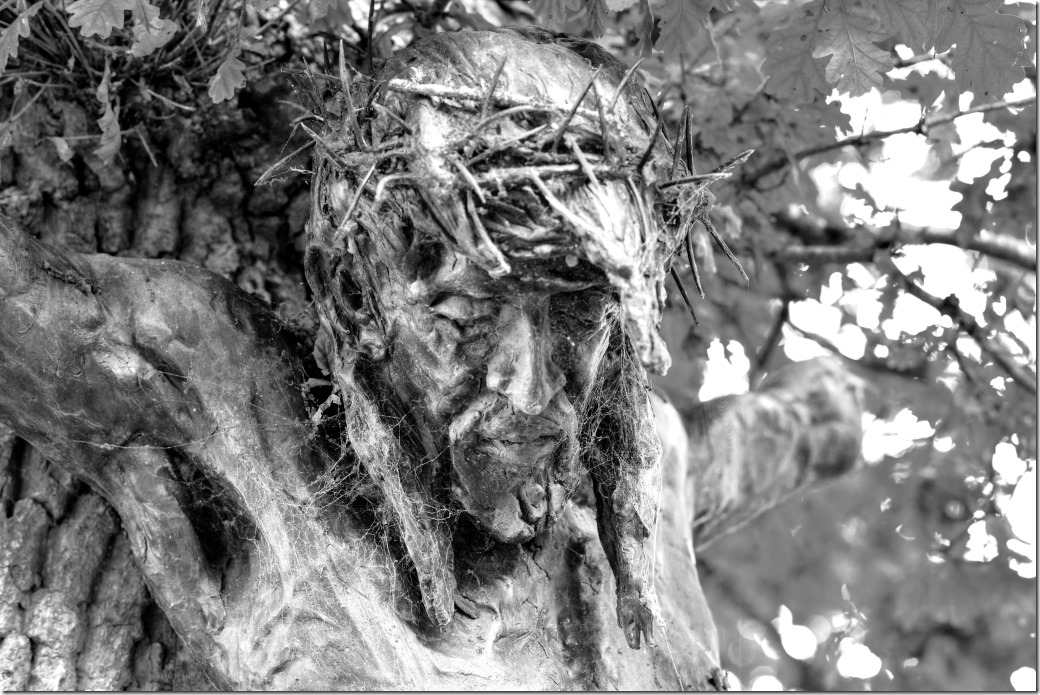 Crucified Tonemapped BW