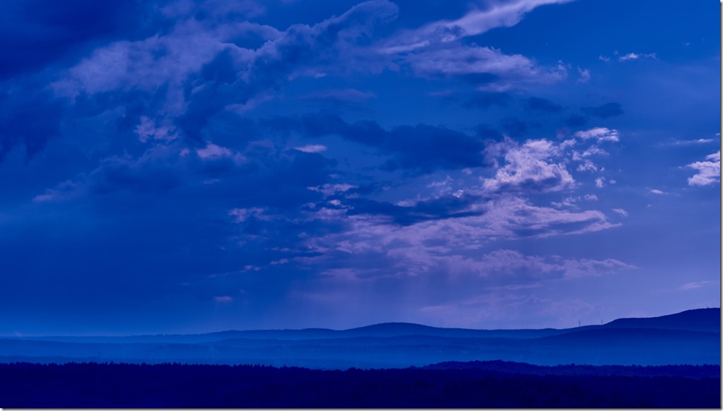 Small landscape Harvard Blue