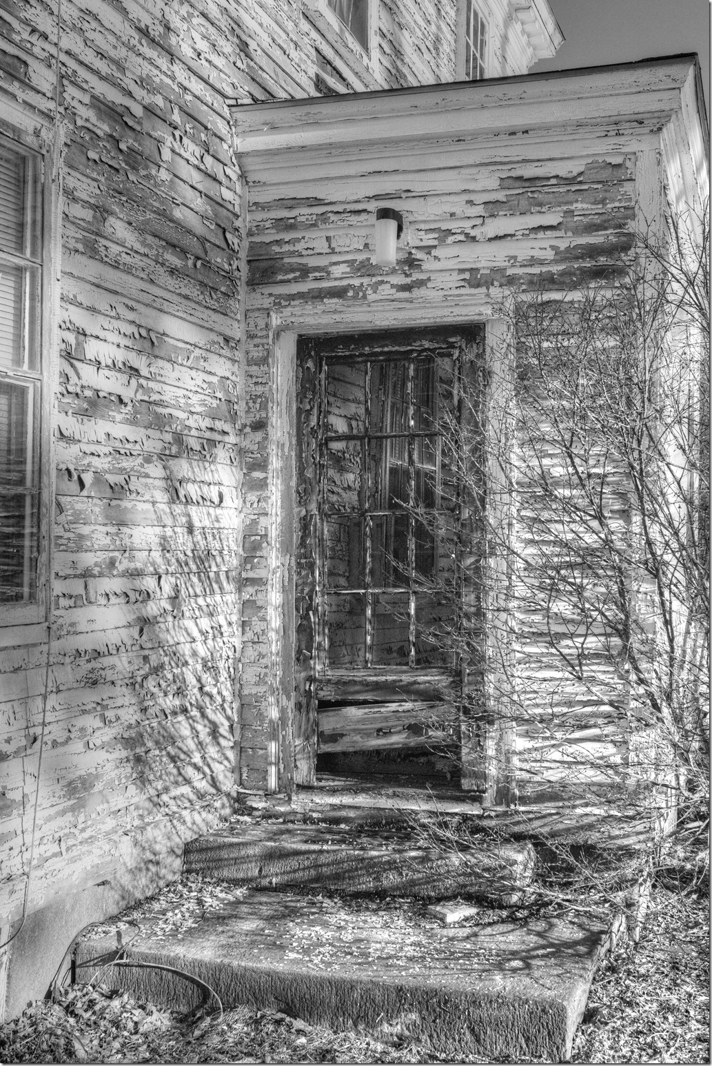 Old Door Bright and distressed