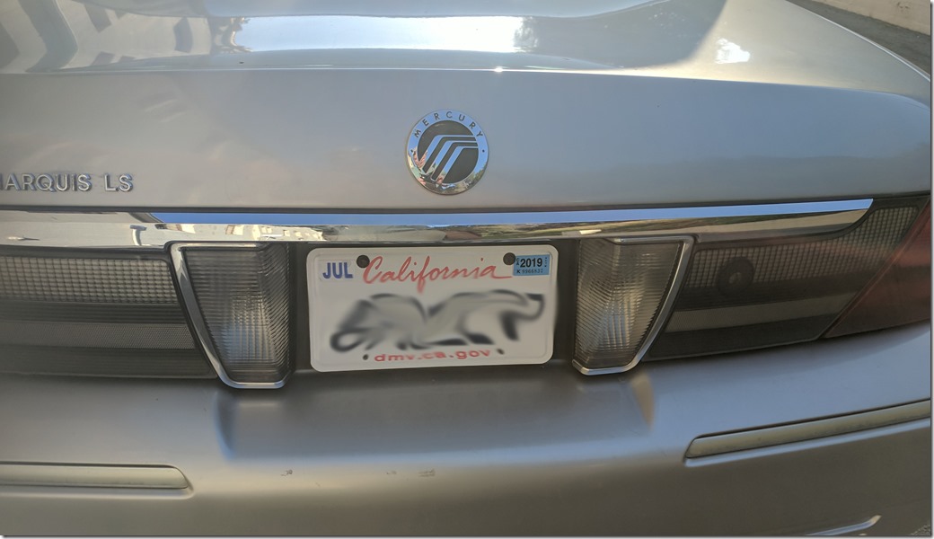 The License Plate IMG_20180726_183409